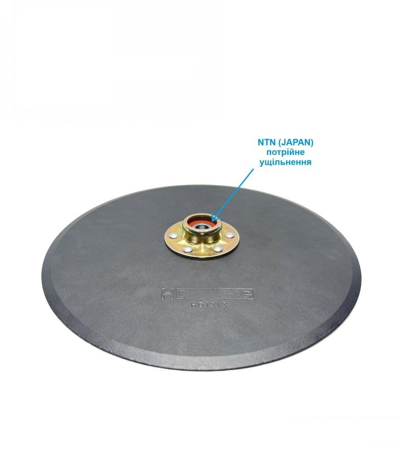 tarcza redlicy siewnika wzmocniona z łożyskiem NTN Ø=381x3.5 mm AA53860R (AA55927, AA53860, AA37474, A72357, A22991, GA2013, GA8324, GD11306) (HDParts-AG, USA)