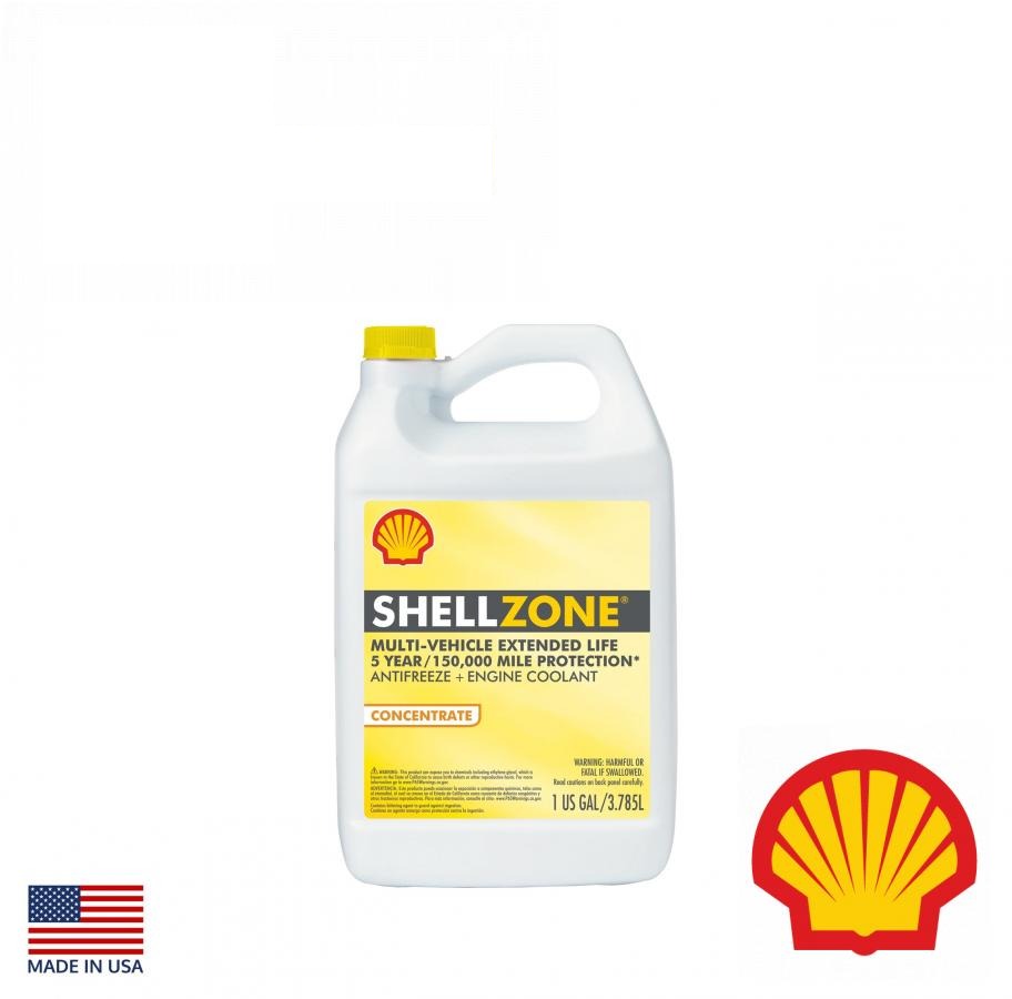 antifreeze (koncentrat) SHELLZONE MULTI-VEHICLE EXTENDED LIFE -80C G12 1GAL 5066315 (COOL-GARD II) (3.785L) (kolor żółty) (SHELL, USA)