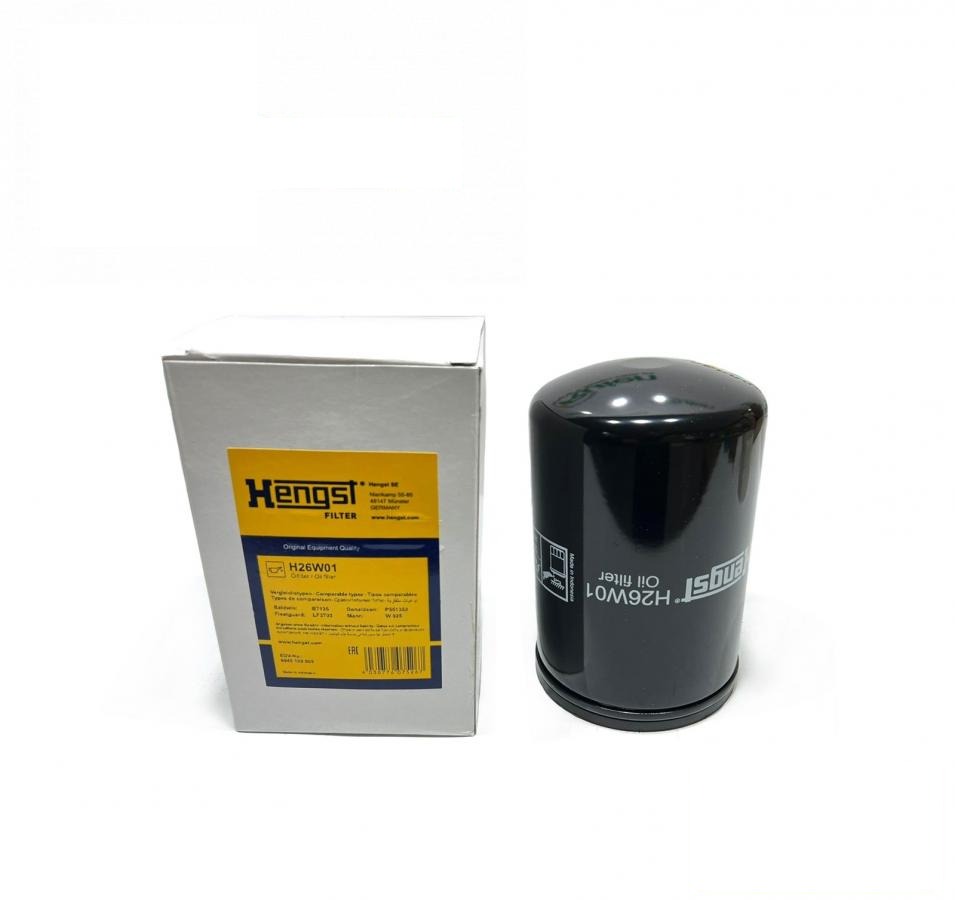 oil filter H26W01 (RE59754) (Hengst, Germany)