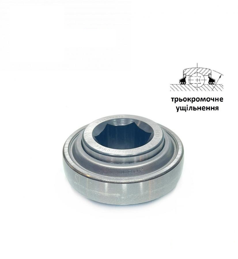 hex bearing W208HPPB16 AGRI PREMIUM (JD9373, 86523785, 700703101, 1577800M1, 70575883) (d=31.750 mm) (PEER-SKF)