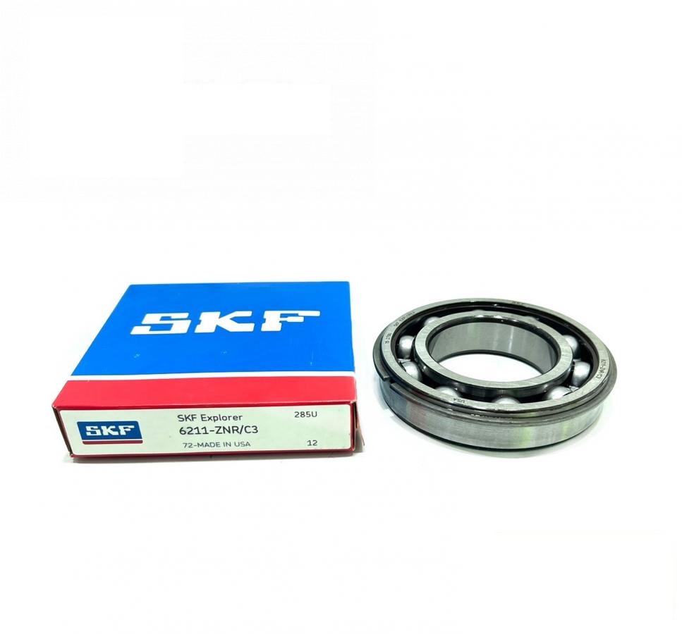 ball bearing 6211-ZNR/C3 (AZ49013) (SKF, USA)