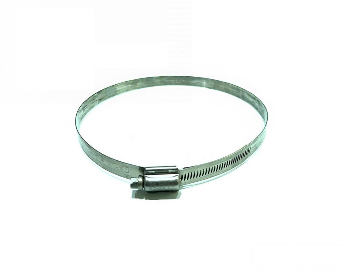 stainless steel clamp, HD width 16mm, Ø 184-206 mm. 1567804195 (HDParts-AG, USA)