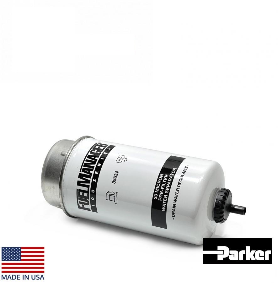 filtr paliwa wstępny 35634P (RE509036, RE517180, WK8134, L8867F) (PARKER, USA)