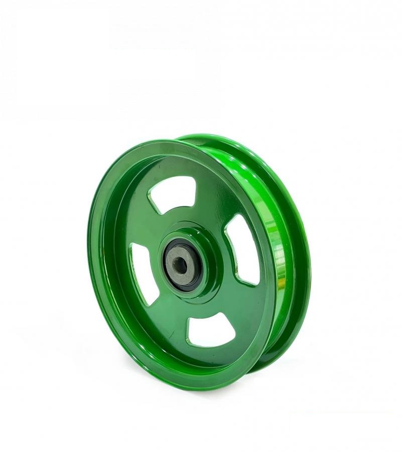 tension pulley for grain hopper drive reinforced with KOYO bearing AH94450R (AH94450, AH205924, 212824144) (HDParts-AG, USA)