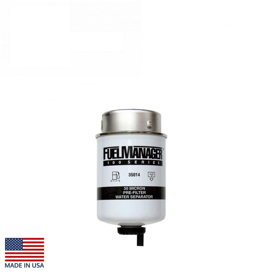fuel filter 35014 (RE509208, RE517181, 87802923, 84565926, 6005028153) (PARKER, USA)