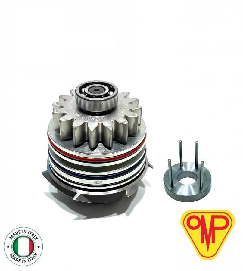 water pump 16 teeth RE521502HD (RE509598, RE521502, SE501596, RE57154) (OMP, Italy)
