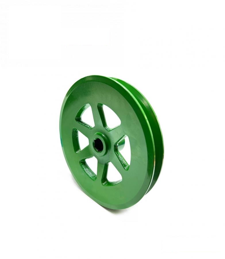 koło pasowe ślimaka hedera kombajnu Ø 279.4 mm HXE38943R (HXE38943, H220998, AH209769, AH201561, AH168210) (pod łożysko AN102010 28,575 mm) (HDParts-AG, USA)