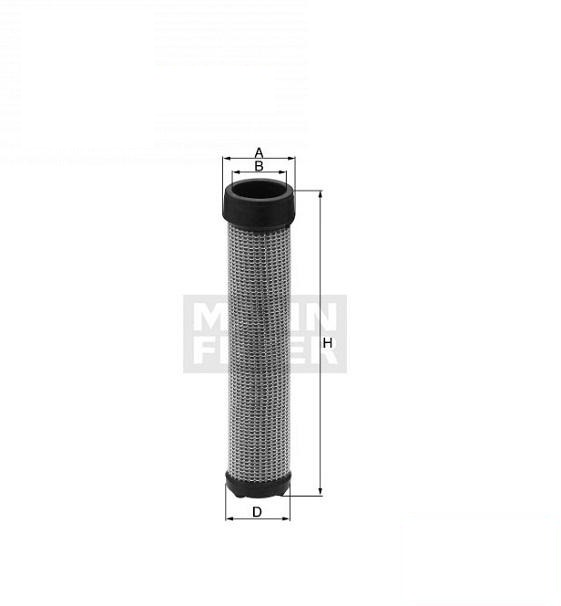 filtr powietrza wewnętrzny C15102/1 (H916201091060, H916201090210) (MANN-FILTER, Niemcy)