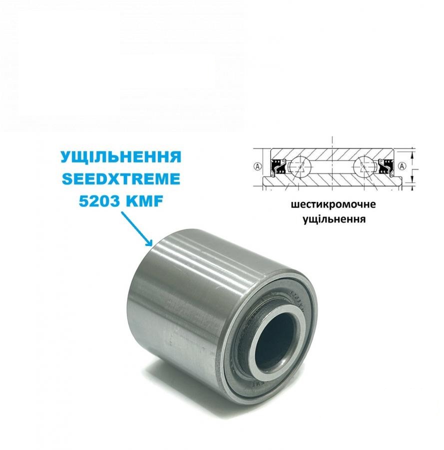 bearing with hexagonal seal 5203RSS2 SEEDXTREME KMF-R-A230 (AN212132, 5203-KMF-R-A230, 5203KYY2, GA6171, 822-170C, 324461A1, 854003, 00240216, 306007A1, 81101640, DAC1640442RSLCS16, Y00513900, F04100150, 465911, 00310926, AC676096, AC6711 (PEER-SKF)