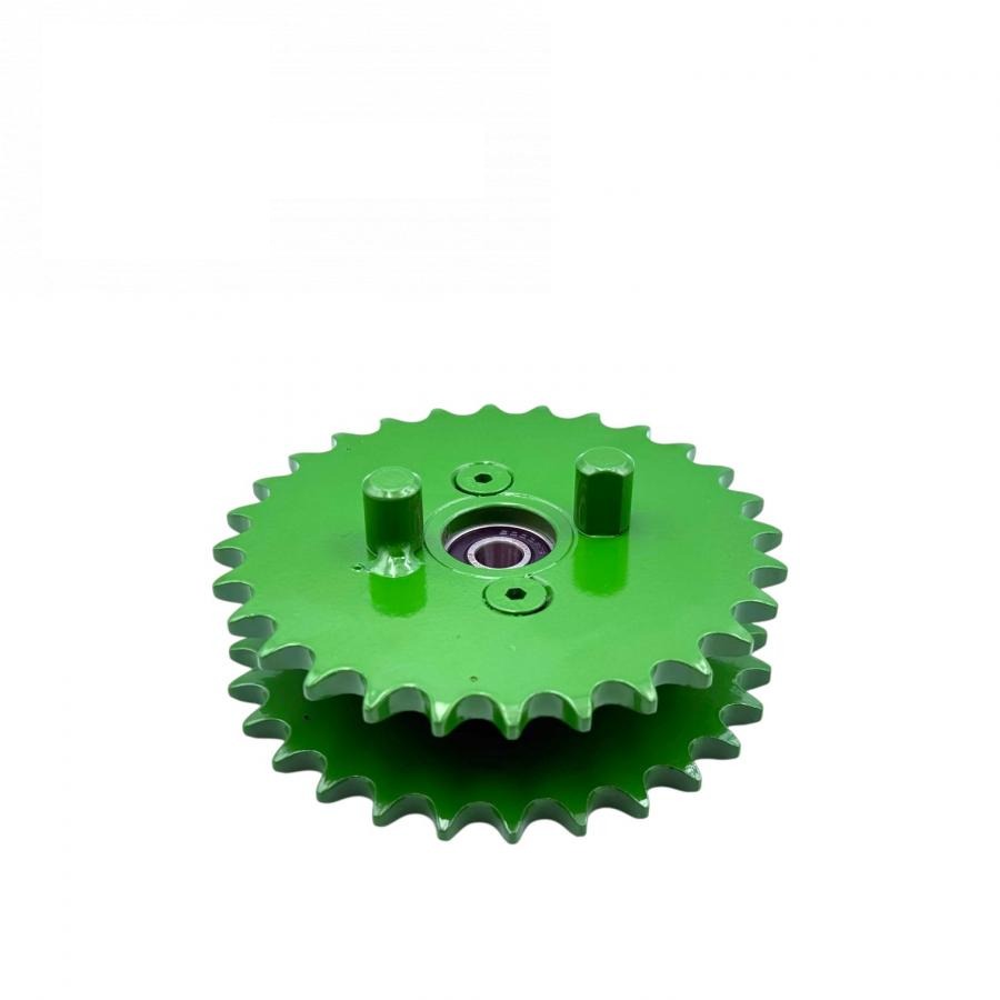 zębatka napędowa siewnika podwójna z = 28/28 G49877 (AA34136, AA49877) (Greenly, Chiny)