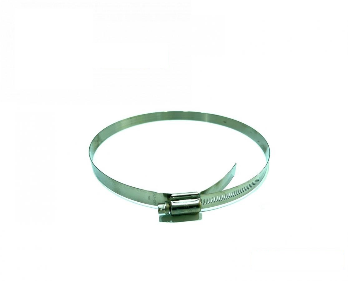stainless steel clamp, HD width 16mm, Ø 197-219 mm. 1567804208 (HDParts-AG, USA)
