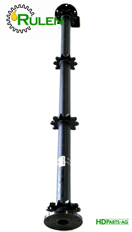 górny wał przenośnika kamery pochyłej AH125195R (AH125195) (HDParts-AG, USA)