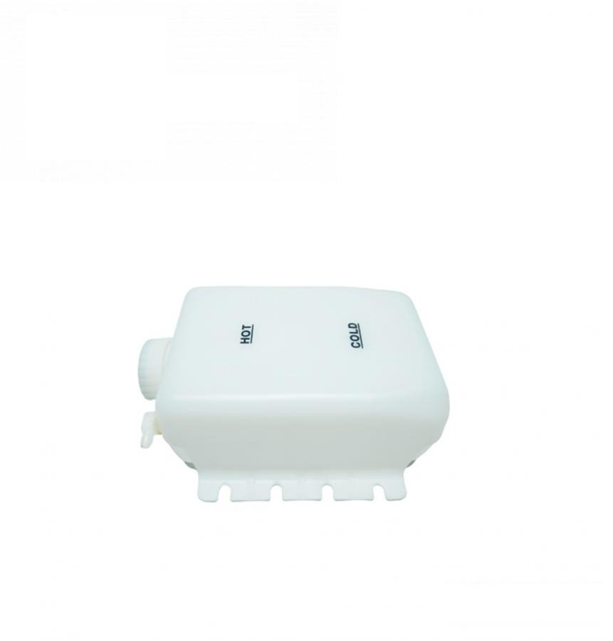 tank (with lid and hose connection nozzles) for engine coolant AT162597R (AT162597, AT104021) (HDParts-AG-R, USA)