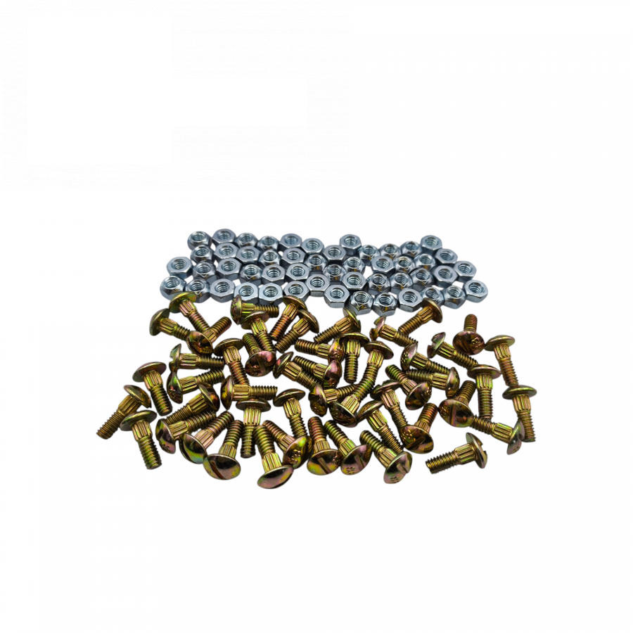 sickle segment screw with nut (50pcs) (H125891+H125892)