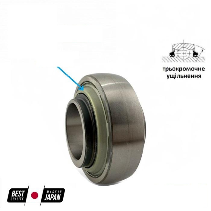 łożysko z uszczelnieniem trójrowkowym RL208LLJC3 (AXE61820, JD39109, E40KRRB, RL208C3, 84057307, 87605593, 455805) (NTN, Japonia)