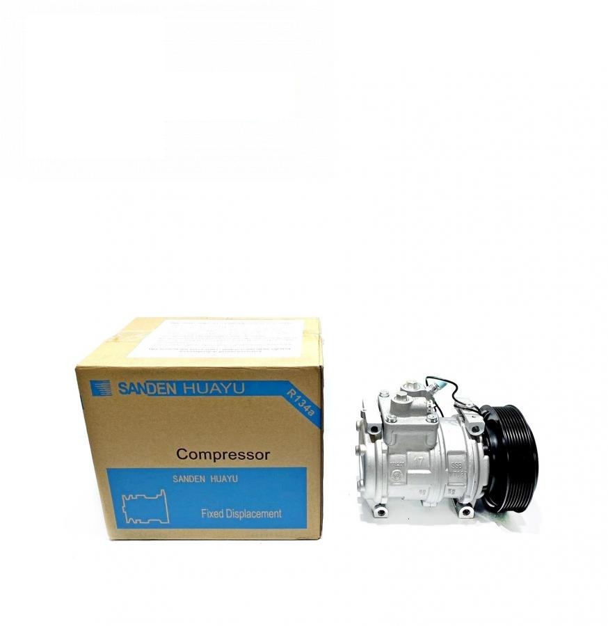 sprężarka SE10B17 12V, PV8, 146 mm (AH169875, RE46609, SE503065)