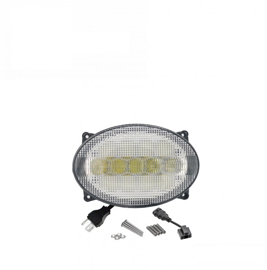 owalna lampa LED 65 W z wtyczką (RE181963, RE181964, RE205360) (HDParts-AG, Chiny)
