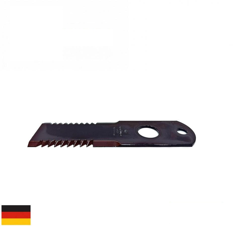nóż przeciwskrawający, ząbkowany Premium 190x50x3 (H215004, H142141, Z35241, A01N1, D49019000) (Schumacher, Niemcy)
