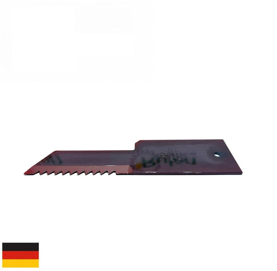 serrated shear knife 3mm thickness 42222 (HXE13024, HXE13023, Z59033, Z59020) (Schumacher, Germany)