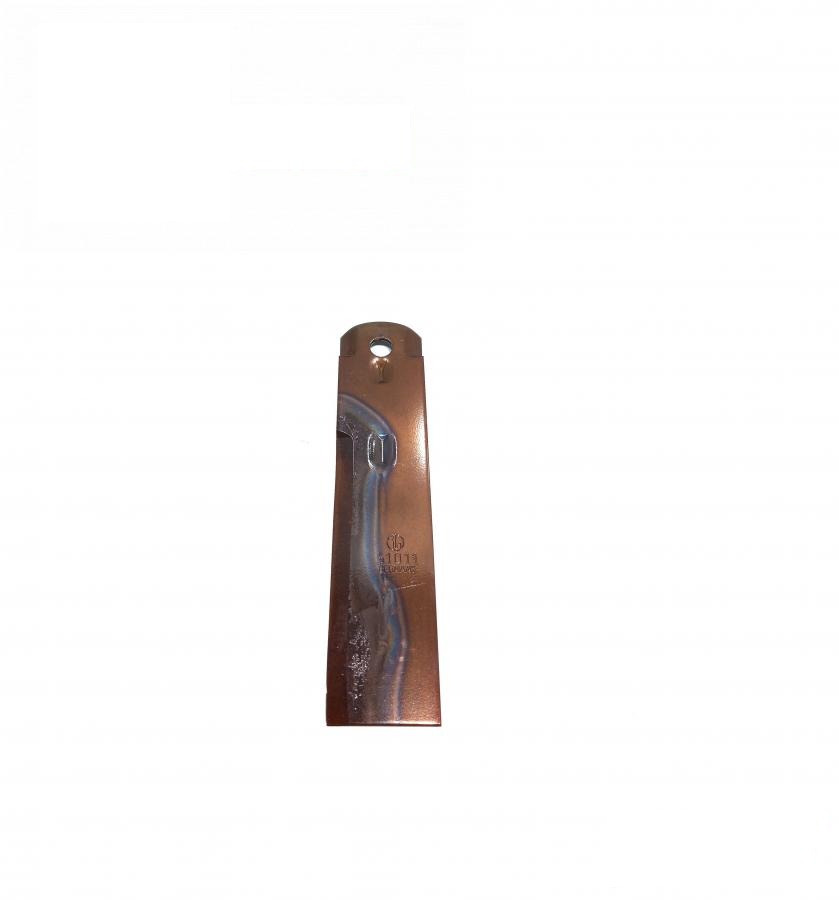 nóż rozdrabniacza słomy, prosty 3mm Ø 10,5mm (Z75874) (Schumacher, Niemcy)