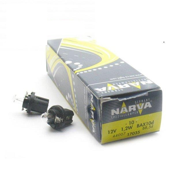 lampa żarowa "Plastic base lamps BAX" 12V 1,2W (R107890, AL65575, T145425) (NARVA, Niemcy)