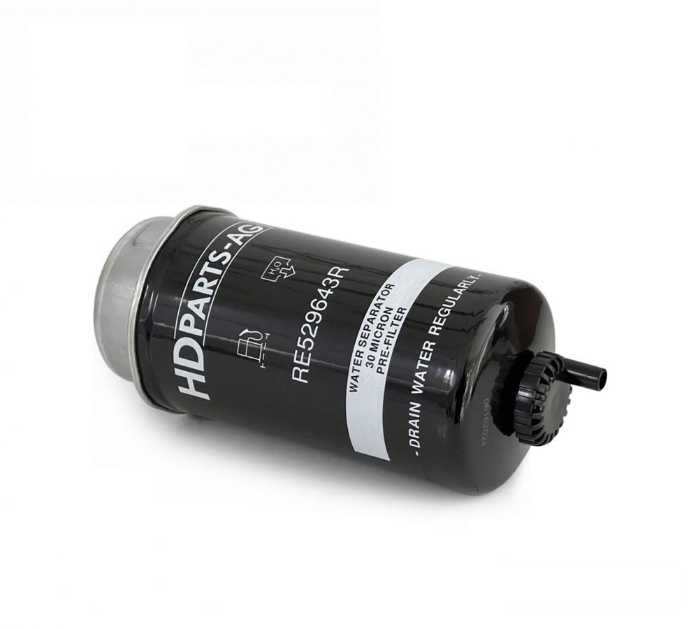 fuel coarse filter RE529643R (RE541922, RE529643, WK8187, WK8161, 388-0545, 502-3341, 11453510, 84409719) (HDParts-AG, USA)