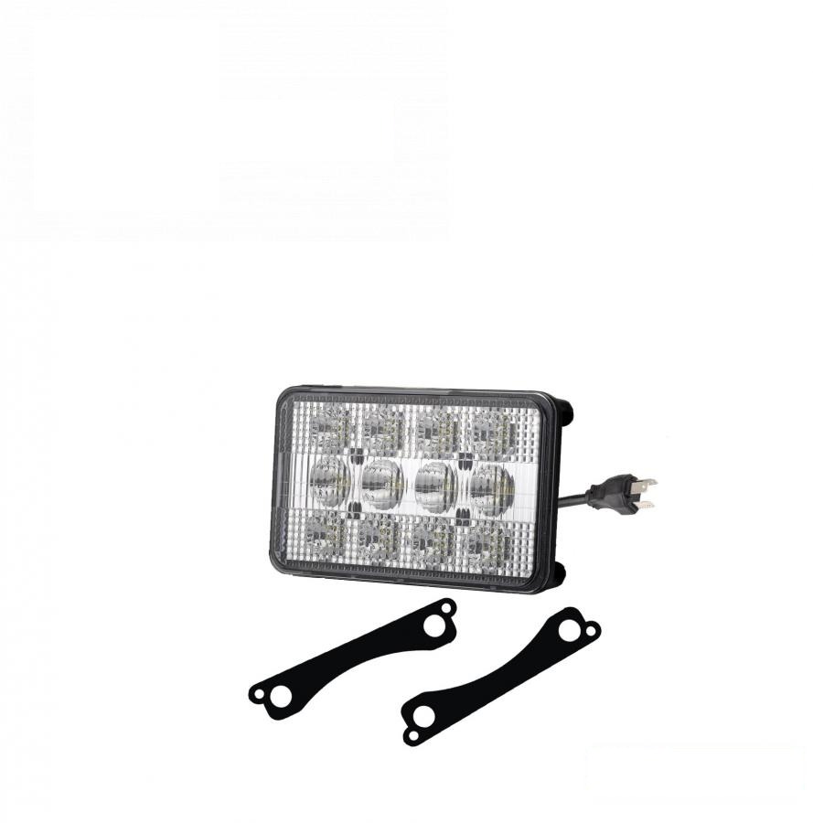 prostokątna lampa LED z wtyczką (AL75338, RE56964, AL75337) (HDParts-AG)