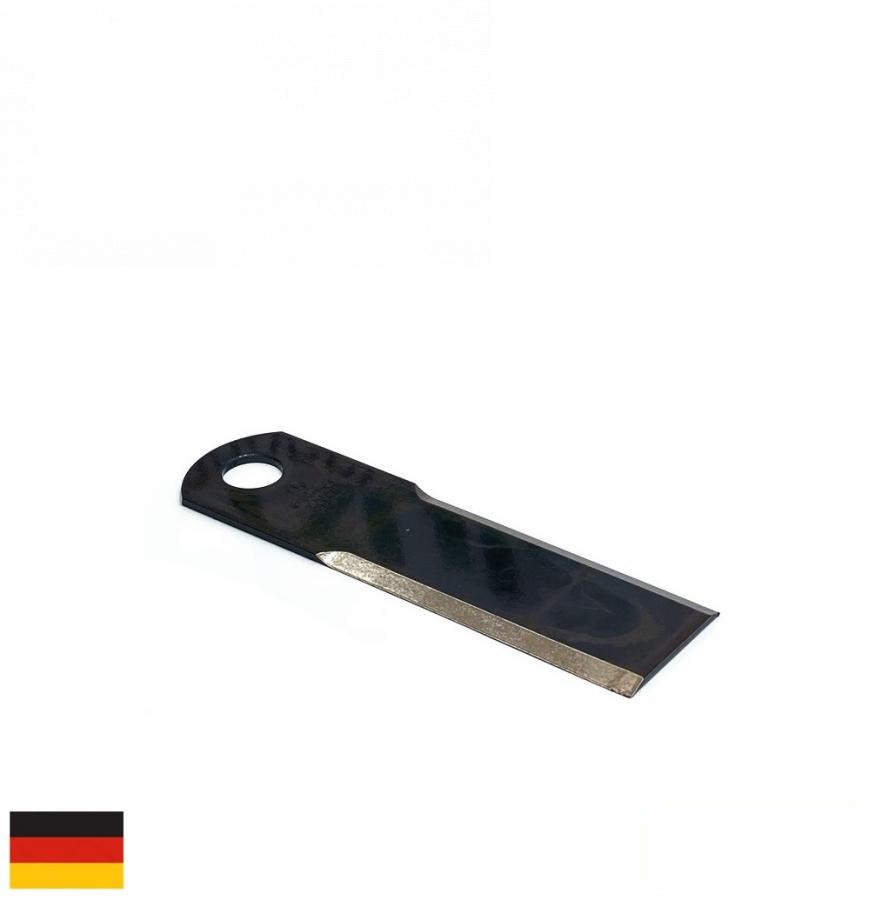 nóż do rozdrabniania słomy 180x50x3,0 mm, średnica 19,6 mm A009I (AH205910, AH208470) (Schumacher, Niemcy)