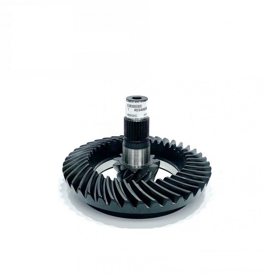 gear and gear shaft RE64060R (RE64060, R129108, R196607, R99510) (HDParts-AG)