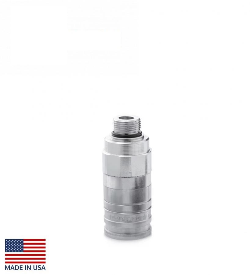 quick-release hydraulic coupling RSD-501-22MM-L103-F (AL200979, AL166181, AL119348, AL238655) (PARKER, USA)