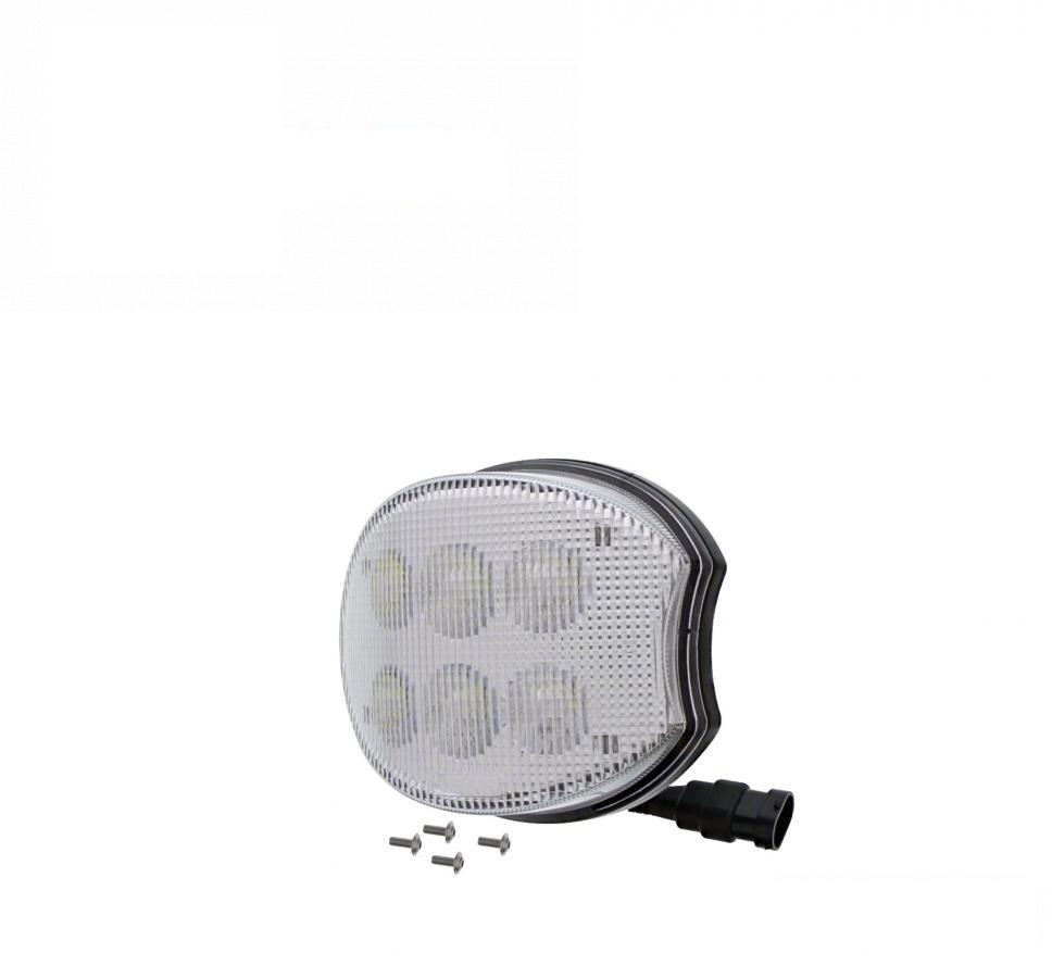 owalna lampa LED z wtyczką, prawa (RE181913, RE205362) (HDParts-AG)