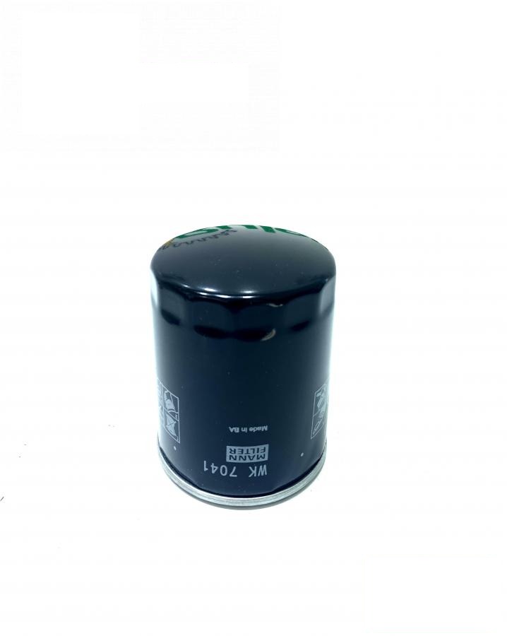 fuel filter WK7041 (1663143560, 1G772-43560, HH166-43560, HH1G0-43560, K16631-43560, W21ES-F1660, W21ES-F1G00, W9501-61001, 746905, 958642, 33393, P502163) (MANN-FILTER, Germany)