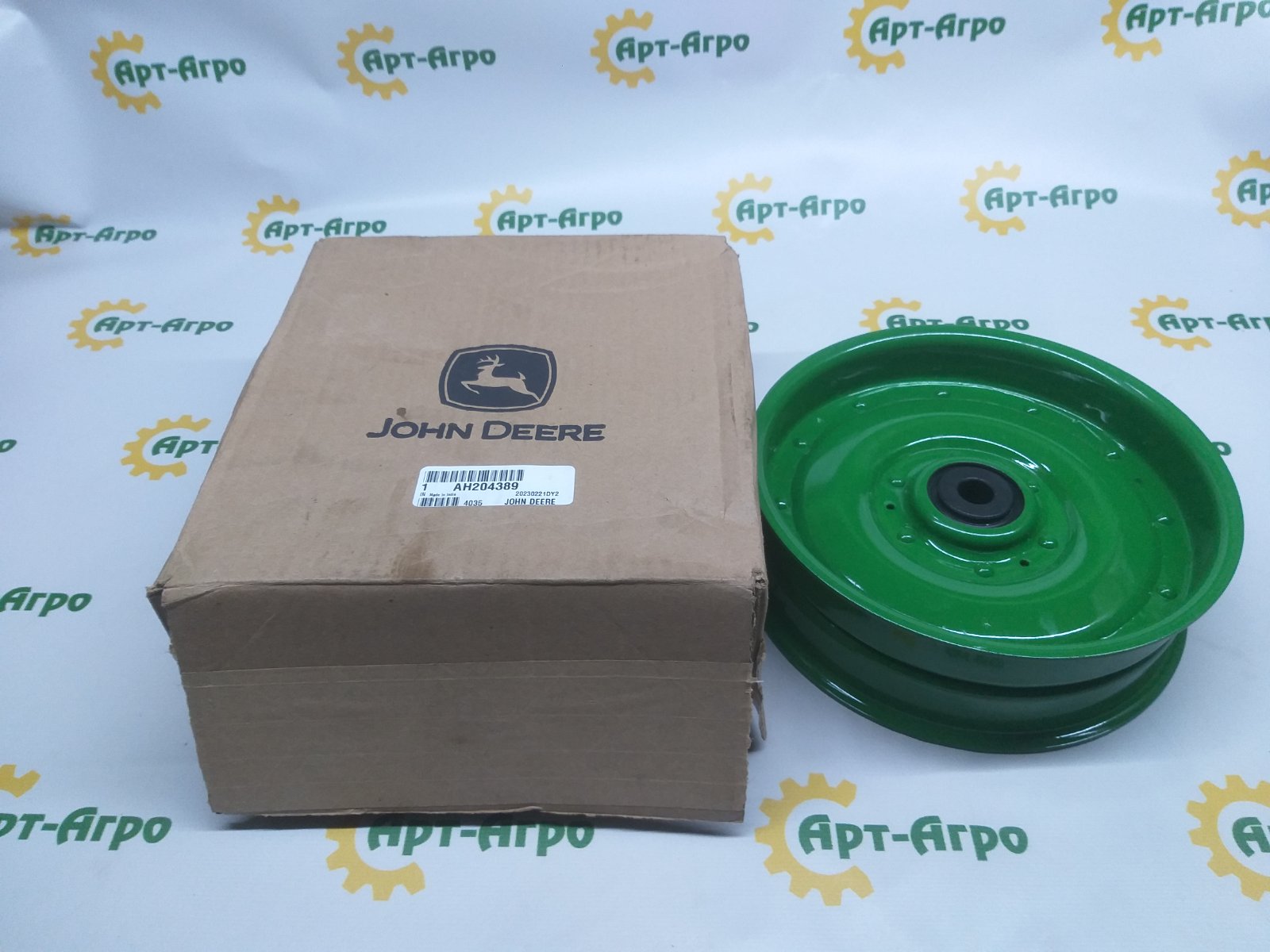 AH204389 Koło napinające napędu wałka rozrządu John Deere