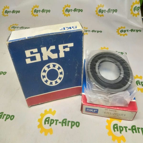 6311-2RS1/C3 SKF Jednorzędowe łożysko kulkowe zwykłe
