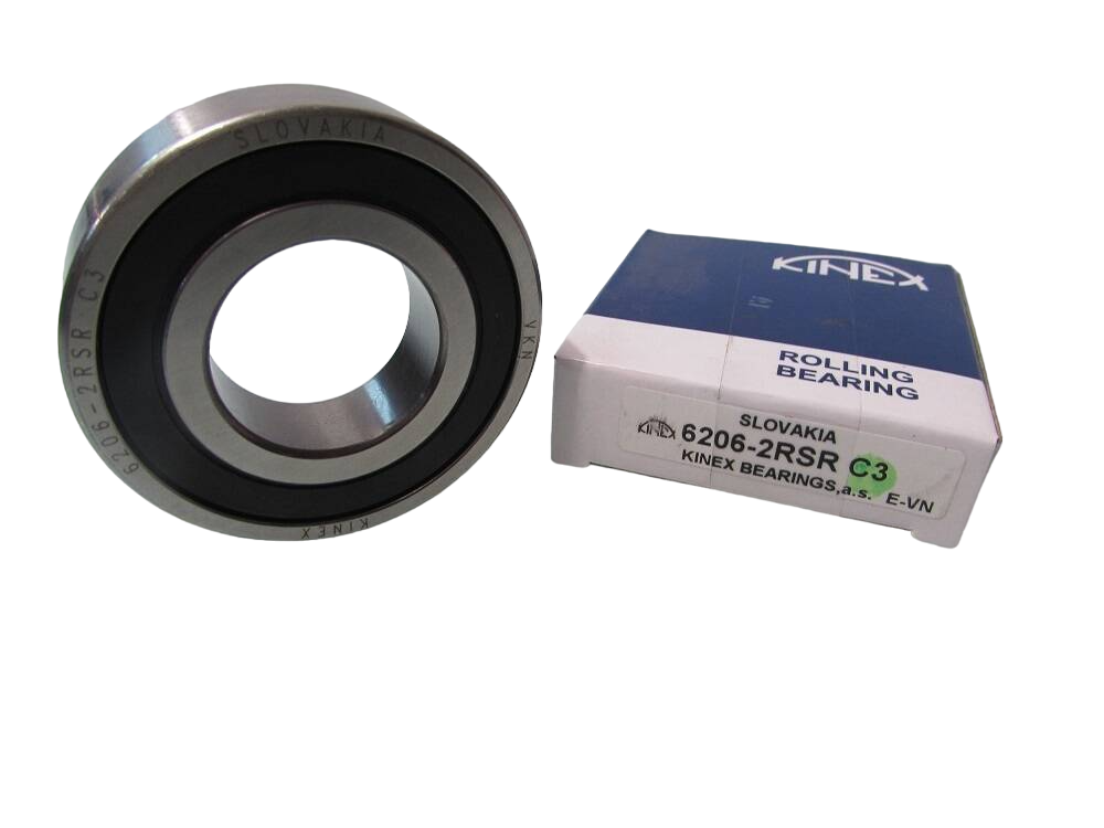 6206-2RS-C3 KINEX Łożysko kulkowe zwykłe jednorzędowe